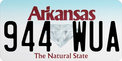 AR license plate 944WUA