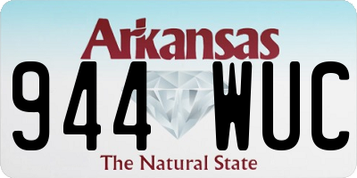 AR license plate 944WUC