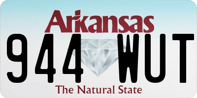 AR license plate 944WUT