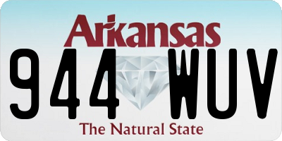 AR license plate 944WUV