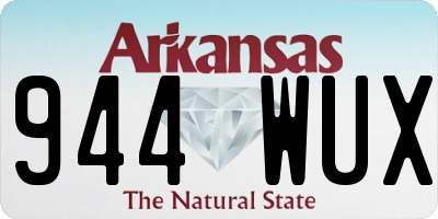 AR license plate 944WUX