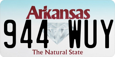 AR license plate 944WUY