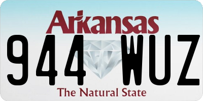 AR license plate 944WUZ