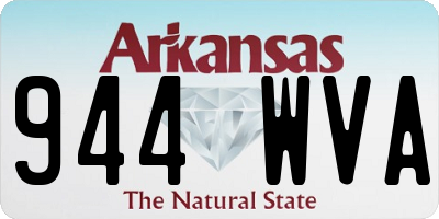 AR license plate 944WVA