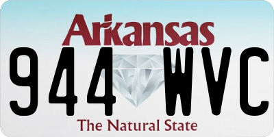 AR license plate 944WVC