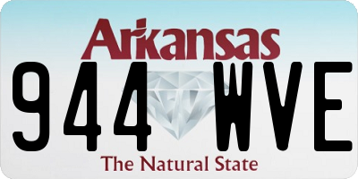 AR license plate 944WVE