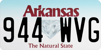 AR license plate 944WVG