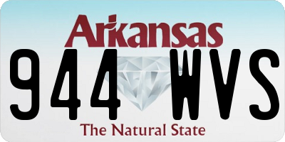 AR license plate 944WVS