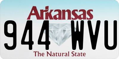 AR license plate 944WVU