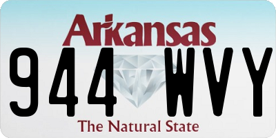 AR license plate 944WVY