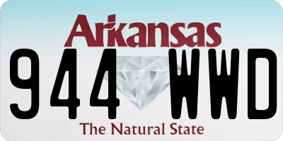 AR license plate 944WWD