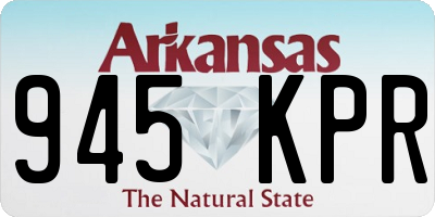 AR license plate 945KPR