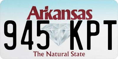 AR license plate 945KPT