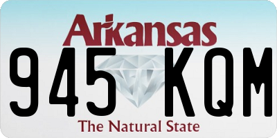 AR license plate 945KQM