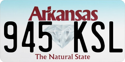 AR license plate 945KSL