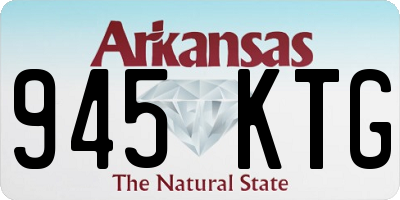 AR license plate 945KTG