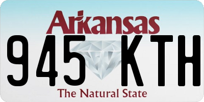 AR license plate 945KTH