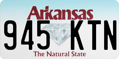 AR license plate 945KTN