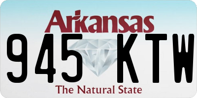 AR license plate 945KTW