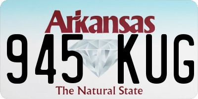 AR license plate 945KUG