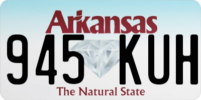 AR license plate 945KUH