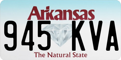 AR license plate 945KVA