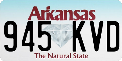 AR license plate 945KVD