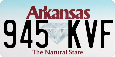 AR license plate 945KVF