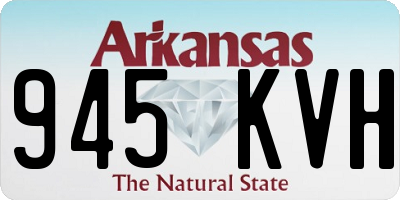AR license plate 945KVH