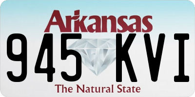 AR license plate 945KVI