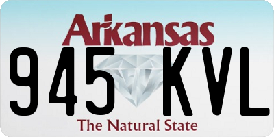 AR license plate 945KVL