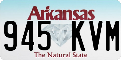 AR license plate 945KVM