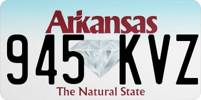 AR license plate 945KVZ