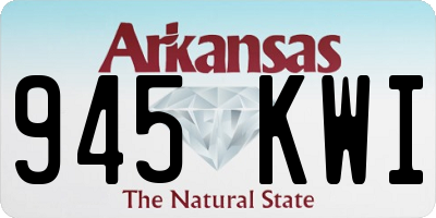 AR license plate 945KWI