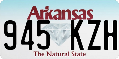 AR license plate 945KZH