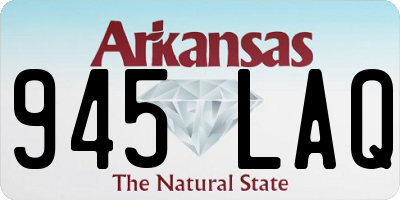 AR license plate 945LAQ