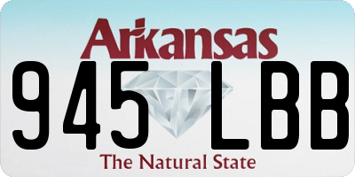 AR license plate 945LBB