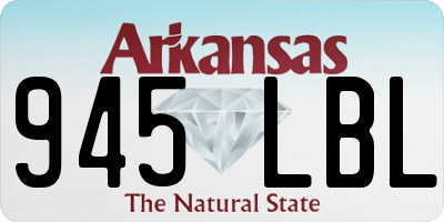 AR license plate 945LBL