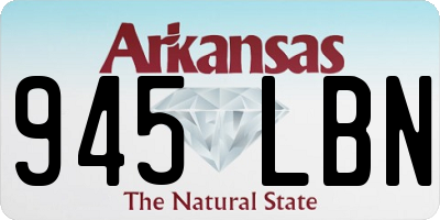AR license plate 945LBN