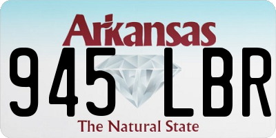 AR license plate 945LBR