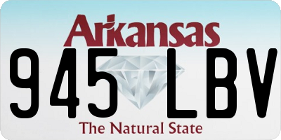 AR license plate 945LBV