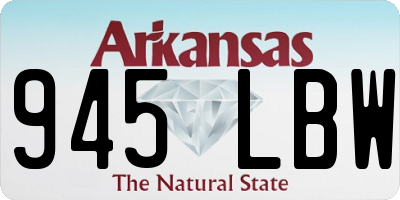 AR license plate 945LBW