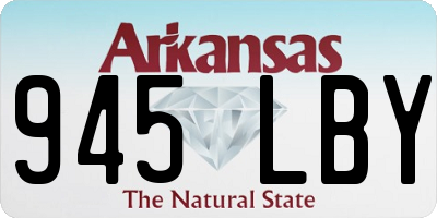AR license plate 945LBY