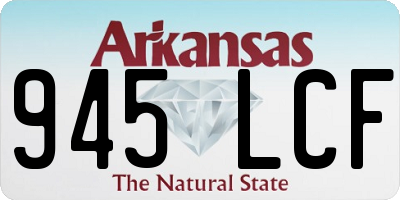 AR license plate 945LCF