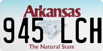 AR license plate 945LCH