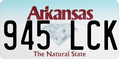 AR license plate 945LCK