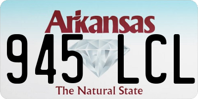 AR license plate 945LCL