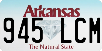 AR license plate 945LCM