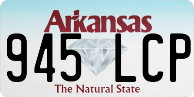 AR license plate 945LCP