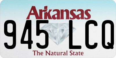 AR license plate 945LCQ